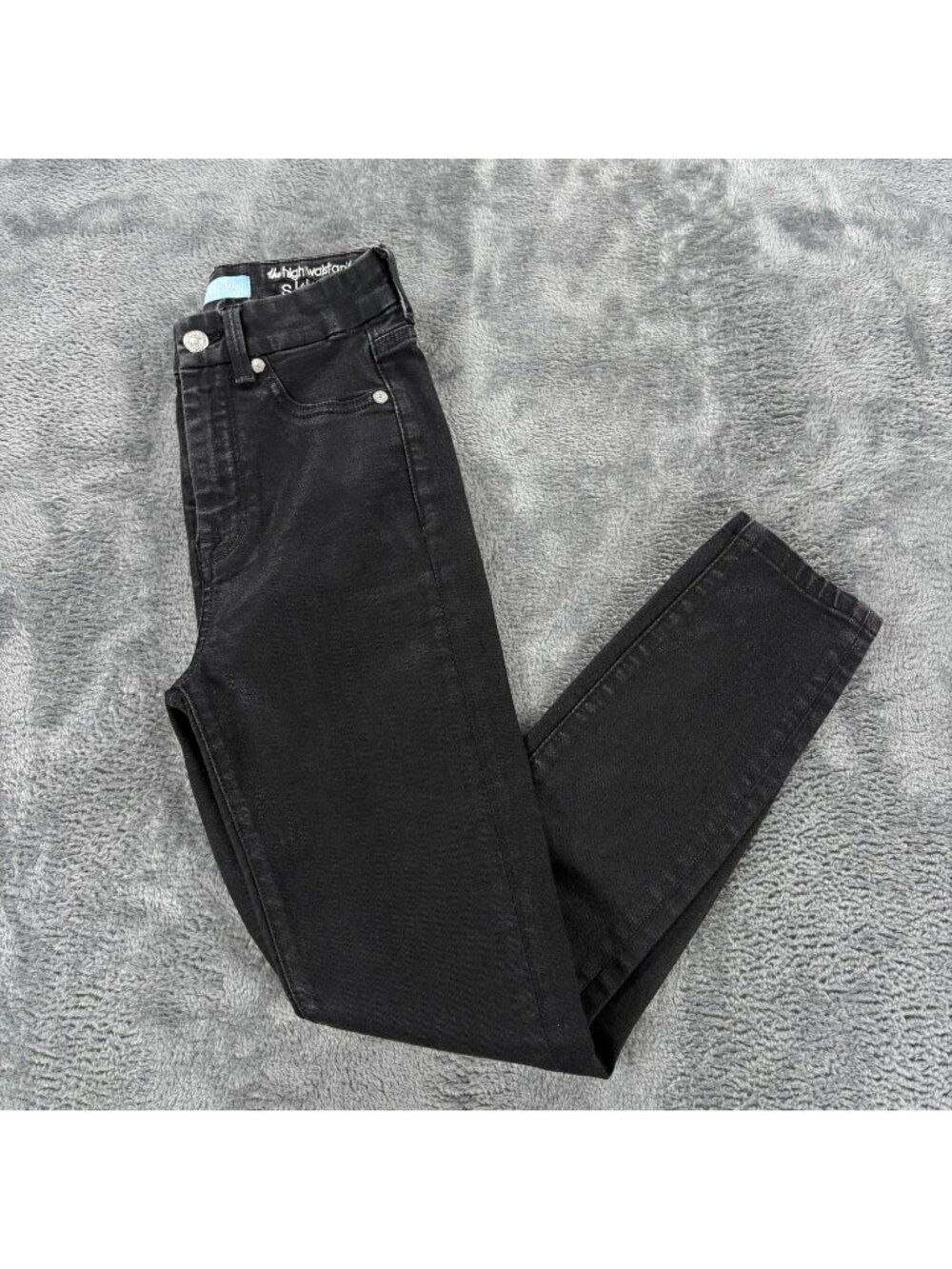 7 For All Mankind B Air High Waist Ankle Skinny Jeans Women 24 (22x24) AU8699300